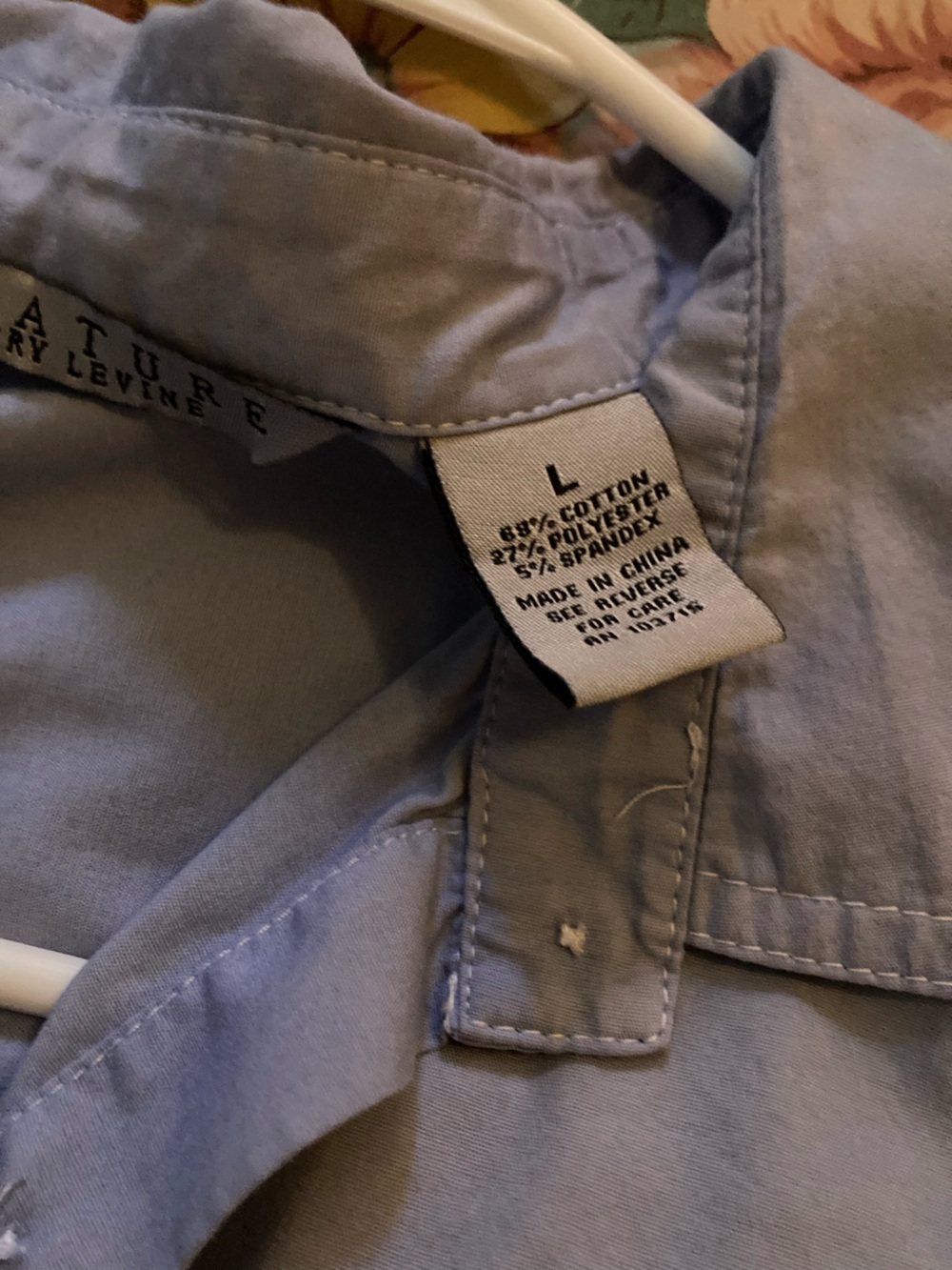Light Blue Button Up - Picture 4 of 7